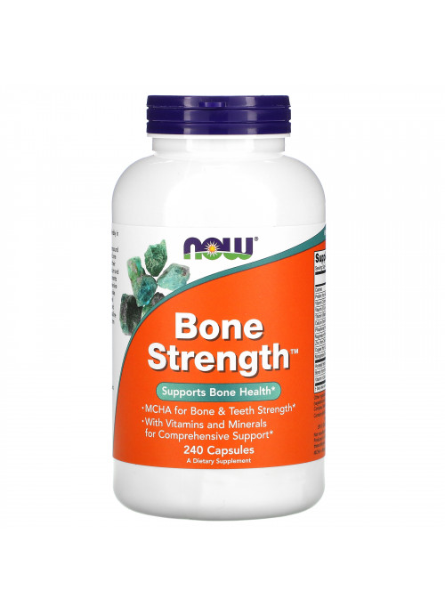 Now Foods, Bone Strength, 240 Capsules