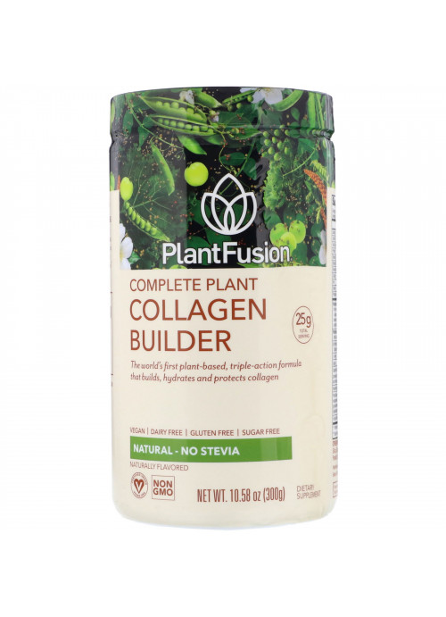 PlantFusion, Complete Plant Collagen Builder, Natural, 10.58 oz (300 g)