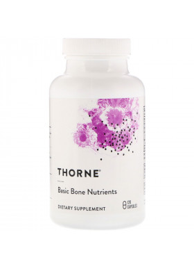 Thorne Research, Basic Bone Nutrients, 120 Capsules