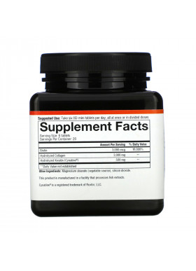Youtheory, Hair, Collagen + Keratin, 120 Mini Tablets