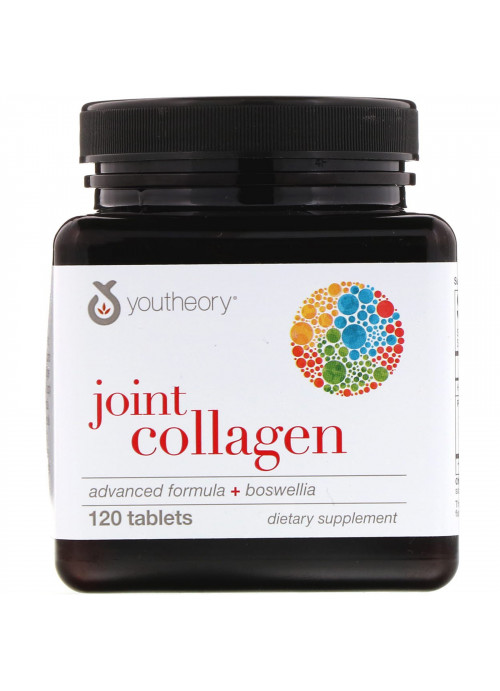 Youtheory, Joint Collagen, Advanced Formula + Boswellia, 120 Tablets