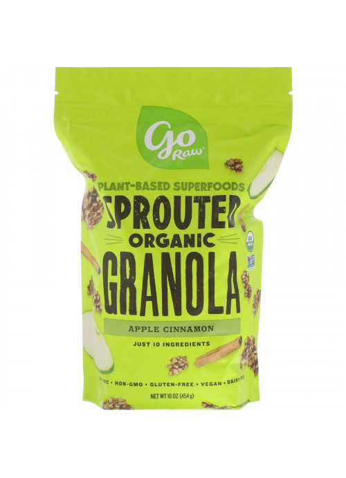 Go Raw, Organic Sprouted Granola, Apple Cinnamon, 16 oz (454 g)