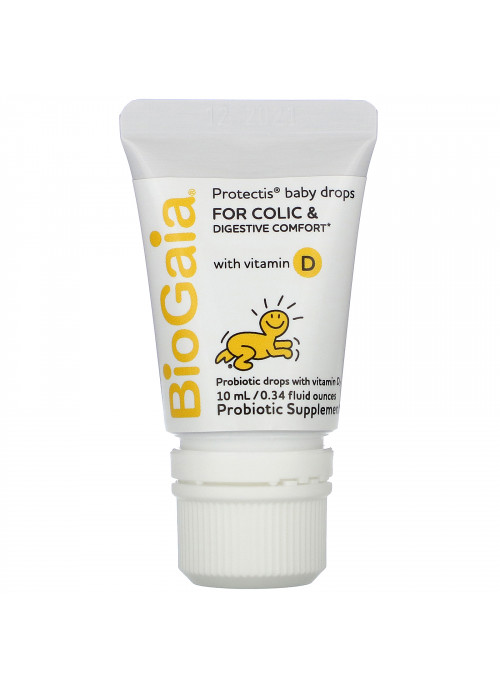 BioGaia, ProTectis, Baby Drops , For Colic & Digestive Comfort with Vitamin D, 0.34 fl oz (10 ml)