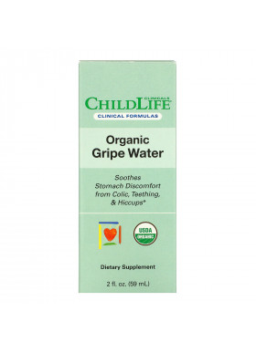 Childlife Clinicals, Organic Gripe Water, 2 fl oz (59 ml)