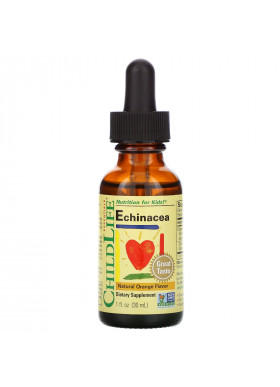 ChildLife, Essentials, Echinacea, Natural Orange Flavor, 1 fl oz (30 ml)