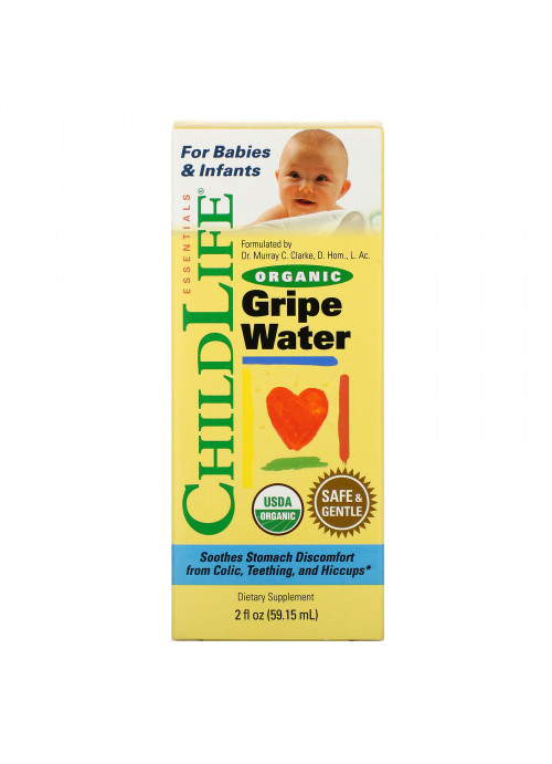 ChildLife, Organic Gripe Water, 2 fl oz (59.15 ml)