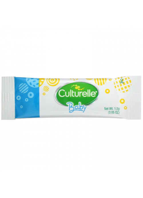 Culturelle, Probiotics, Baby, Grow + Thrive, Probiotics + Vitamin D Packets, 12-24 Months, Unflavored, 30 Single Serve Packets