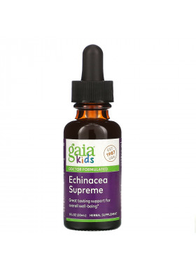 Gaia Herbs, Kids, Echinacea Supreme, 1 fl oz (30 ml)
