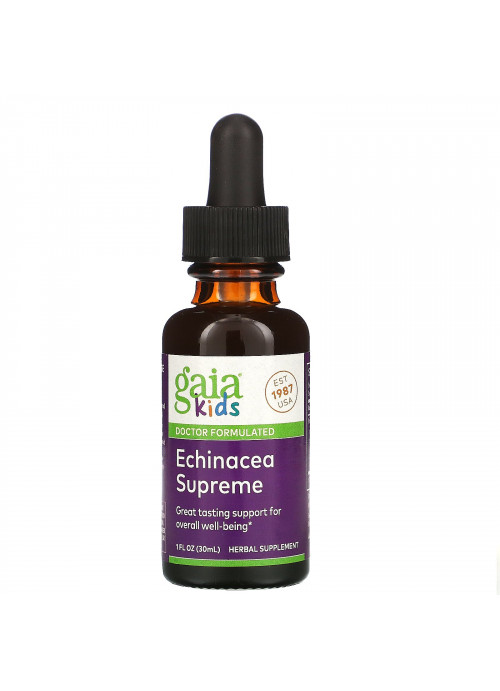 Gaia Herbs, Kids, Echinacea Supreme, 1 fl oz (30 ml)