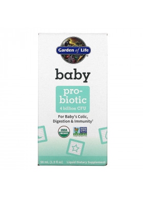 Garden of Life, Baby, Probiotic, 4 Billion CFU, 1.9 fl oz ( 56 ml)