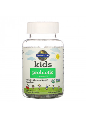 Garden of Life, Kids Probiotic, Cherry, 3 Billion CFU, 30 Vegetarian Gummies