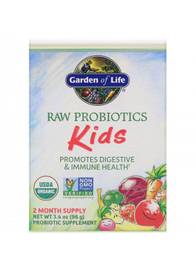 Garden of Life, RAW Probiotics, Kids, 3.4 oz (96 g)