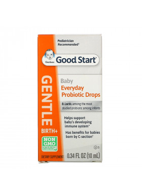 Gerber, Good Start, Gentle, Baby Everyday Probiotic Drops, Birth+, 0.34 fl oz (10 ml)