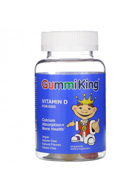 GummiKing, Vitamin D for Kids, 60 Gummies