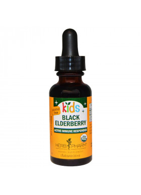 Herb Pharm, Kids, Black Elderberry, Alcohol Free, 1 fl oz (30 ml)
