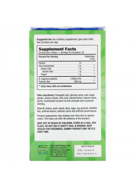 Hero Nutritional Products, Yummi Bears, Probiotic + Prebiotic, Natural Strawberry and Orange Flavors, 60 Yummi Gummies