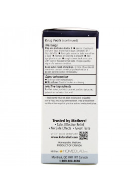 Homeolab USA, Kids Relief, Cough & Cold Syrup, Nighttime Formula, For Kids 0-12 Yrs, 3.4 fl oz (100 ml)