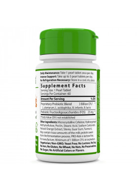 Hyperbiotics, PRO-Kids, Sugar Free, Tangy Orange, 60 Micro-Pearls