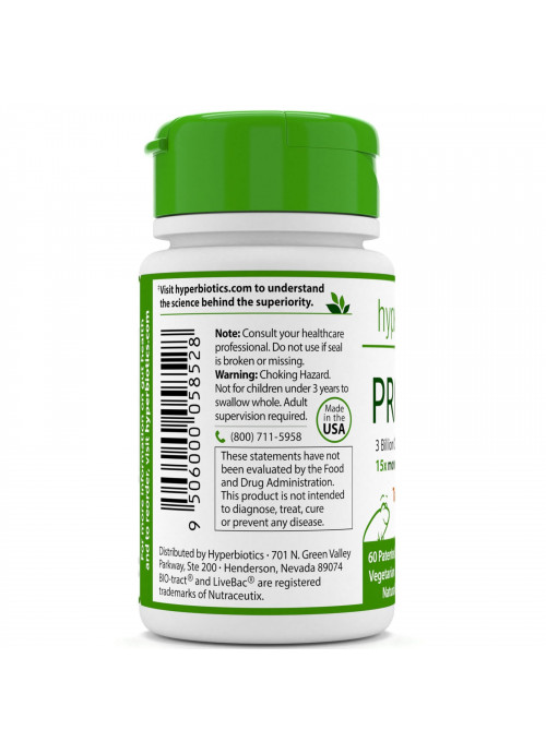 Hyperbiotics, PRO-Kids, Sugar Free, Tangy Orange, 60 Micro-Pearls