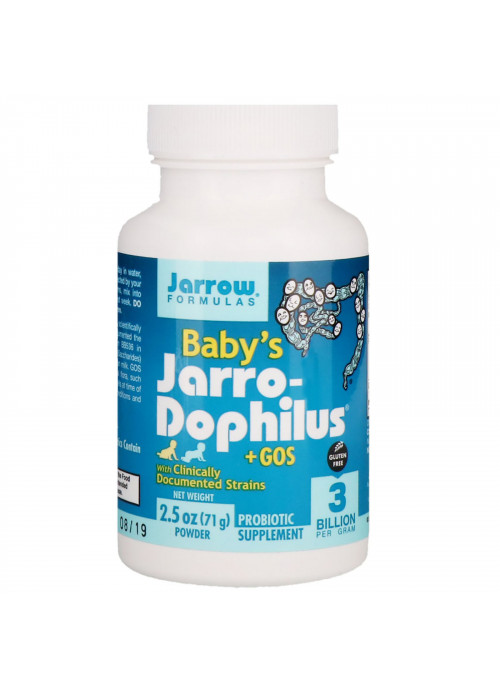 Jarrow Formulas, Baby's Jarro-Dophilus + GOS, Powder, 2.5 oz (71 g) (Ice)