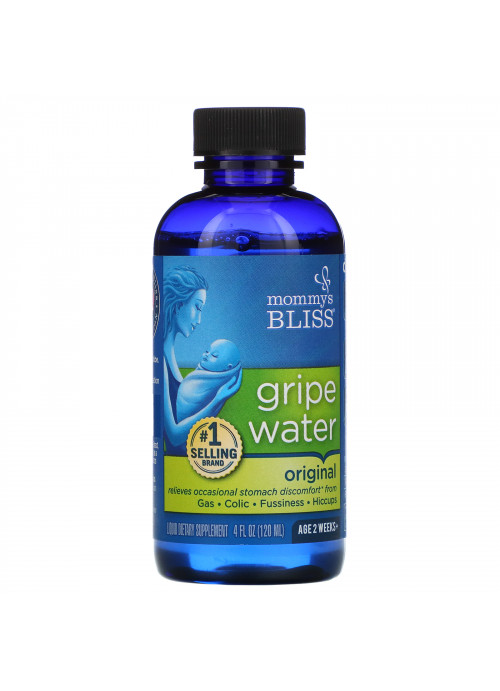 Mommy's Bliss, Gripe Water, Original, 4 fl oz (120 ml)