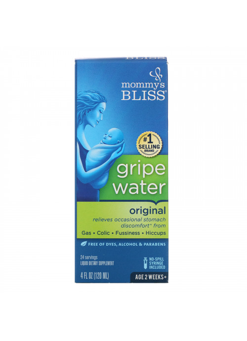 Mommy's Bliss, Gripe Water, Original, 4 fl oz (120 ml)