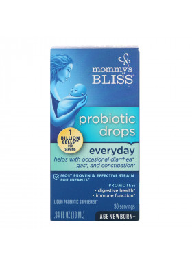 Mommy's Bliss, Probiotic Drops, Everyday, Newborn+, 0.34 fl oz (10 ml)