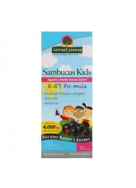 Nature's Answer, Sambucus Kid's Formula, 4,000 mg, 8 fl oz (240 ml))