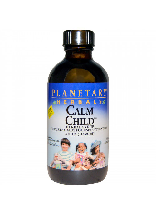 Planetary Herbals, Calm Child, Herbal Syrup, 4 fl oz (118.28 mL)
