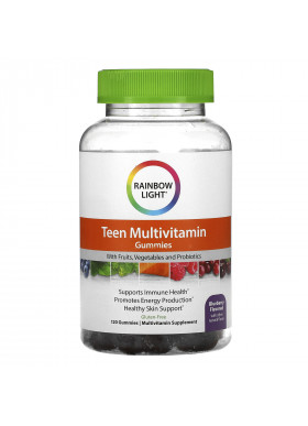 Rainbow Light, Teen's Multivitamin, Blueberry , 120 Gummies
