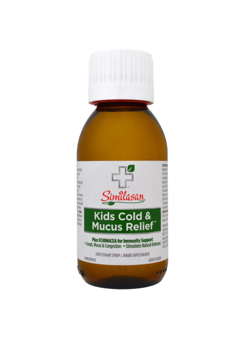 Similasan, Kids Cold & Mucus Relief, Kids 2+, Grape Flavor, 4 fl oz (118 ml)