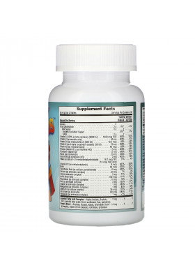 Vitables, Chewable Multi-Vitamins with Probiotics & Enzymes for Children, Assorted Fruit Flavors, 60 Vegetarian Tablets