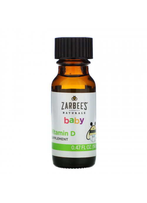 Zarbee's, Baby, Vitamin D, 0.47 fl oz (14 ml)