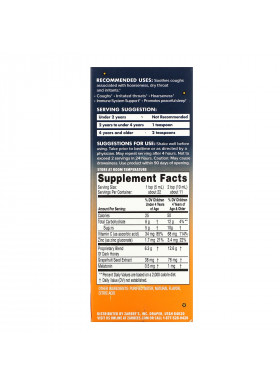 Zarbee's, Children's Nighttime Cough Syrup, Dark Honey, For Children 2 Years+, Natural Grape Flavor, 4 fl oz (118 ml)