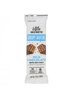 Little Secrets, Milk Chocolate Wafer, Sea Salt, 1.4 oz (40 g)