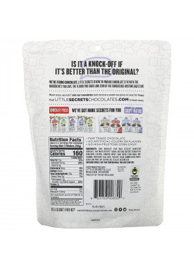 Little Secrets, Mini Crispy Wafers, Dark Chocolate with Sea Salt, 10 Individually Wrapped Minis, 3.5 oz (100 g)