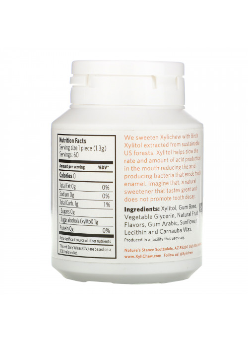 Xylichew, Fruit, 60 Pieces, 2.75 oz (78 g)