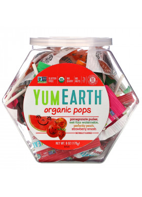 YumEarth, Organic Lollipops, 6 oz (170 g)