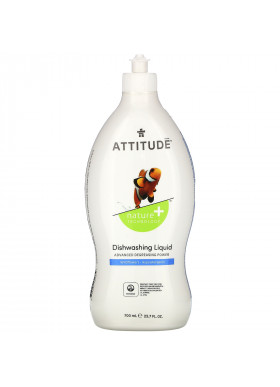 ATTITUDE, Dishwashing Liquid, Wildflowers, 23.7 fl oz (700 ml)