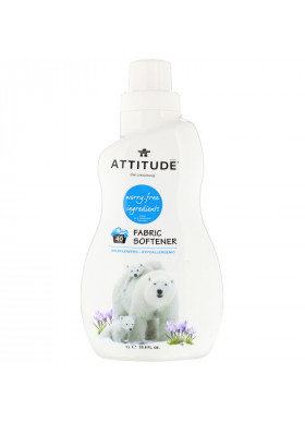 ATTITUDE, Fabric Softener, 40 Loads, Wildflowers, 33.8 fl oz (1 l)