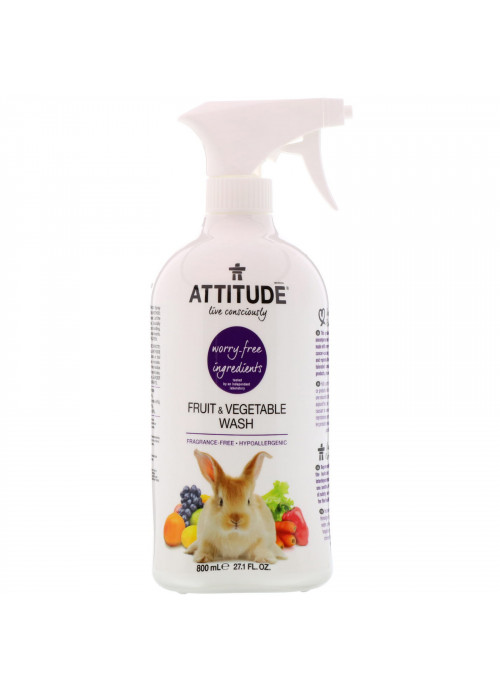 ATTITUDE, Fruit & Vegetable Wash, 27.1 fl oz (800 ml)