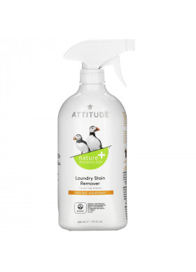 ATTITUDE, Laundry Stain Remover, Citrus Zest, 27.1 fl oz (800 ml)
