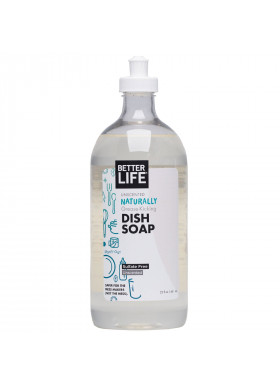 Better Life, Dish It Out, Naturally Grease-Kicking Dish Soap, Unscented, 22 fl oz (651 ml)
