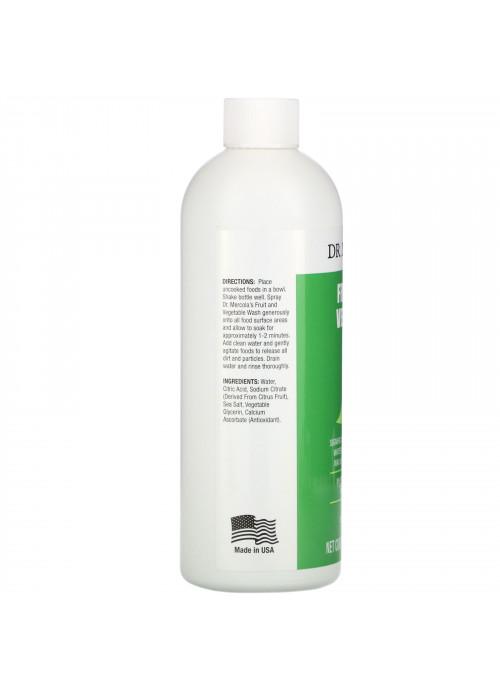 Dr. Mercola, Fruit & Vegetable Wash, 16 fl oz (473 ml)