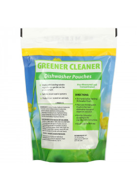 Dr. Mercola, Greener Cleaner, Dishwasher Pouches, 24 Pouches, 15.2 oz (431 g)