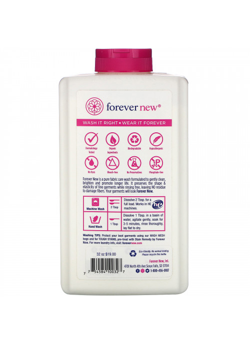 Forever New, Fabric Care Wash, Granular, Original, 32 oz (908 g)