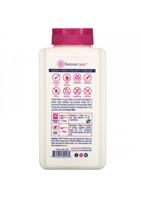 Forever New, Fabric Care Wash, Liquid, Original, 16 fl oz (473 ml)