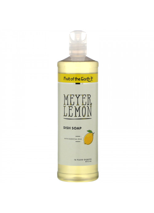 Fruit of the Earth, Meyer Lemon Dish Soap , 16 fl oz (473 ml)