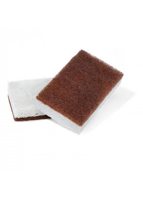 Full Circle, In A Nutshell, Walnut Scrubber Sponge, 2 Pack, 4.4