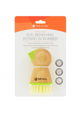Full Circle, Tater Mate, Eye-Removing Potato Scrubber, 1 Brush